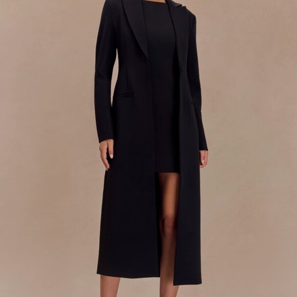 Caviar Suiting Coat - Black - Picture 1 of 3